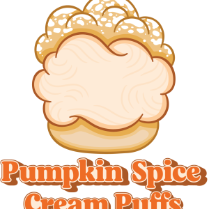 Pumpkin Spice Speciality Cream Puffs